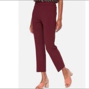 Kate Spade Burgundy Women's Pants